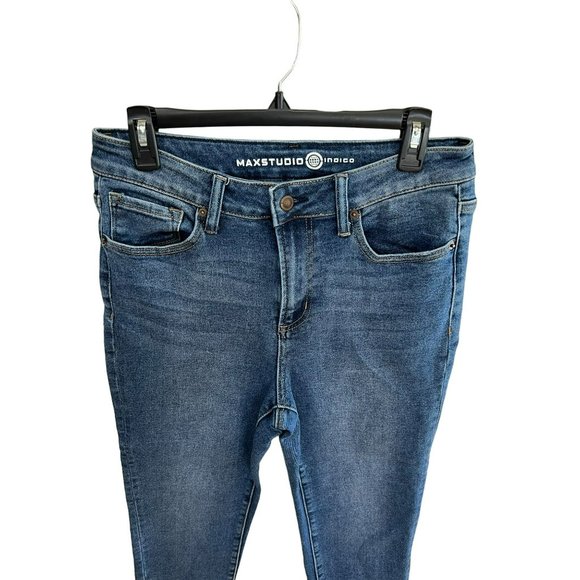 MaxStudio Ladies Hi-Rise Skinny Ankle Jeans Size 10 - Picture 3 of 5